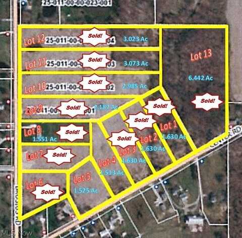 V/L 4 & 5 Center Road, Garrettsville, OH 44231