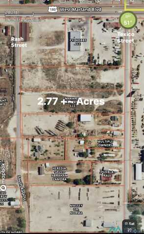 2.77 acres Rash Street, Hobbs, NM 88240