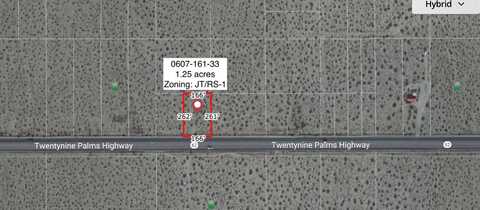 1.25 Acres On Hwy 62 Near Sunfair Road, Joshua Tree, CA 92252