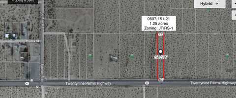 1.25 Acres Hwy 62 Near Sunfair Road, Joshua Tree, CA 92252