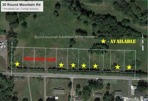 20 Round Mountain Rd (Group of 7 Lots), Conway, AR 72034