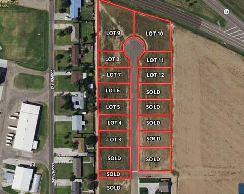 Lots 3-8 & Lots 11-12 Carolyn Avenue, Gruver, TX 79040