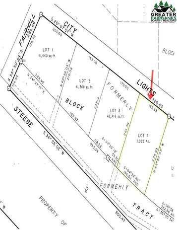 Lot 4, block 3 CITY LIGHTS BOULEVARD, Fairbanks, AK 99712