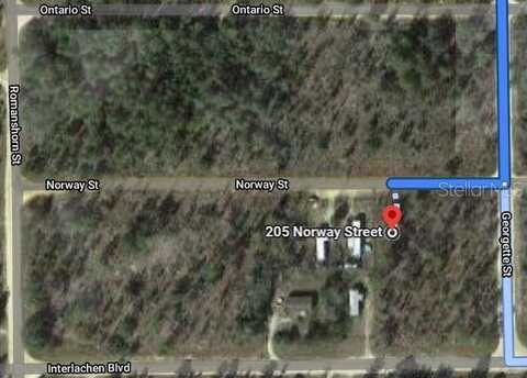 205 NORWAY STREET, INTERLACHEN, FL 32148