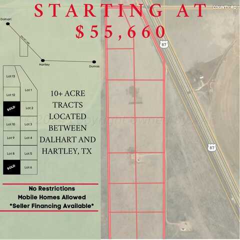 Tracts 1- 13 Blackberry & Strawberry Lane, Dalhart, TX 79022