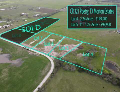Lot 6 COUNTY RD 321, Poetry, TX 75160