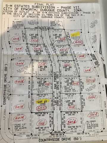 Lot 1 Horsfield, Epworth, IA 52045