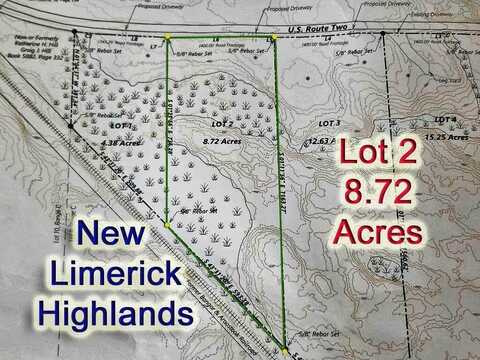 Lot 2 New Limerick Highlands US 2 Route, New Limerick, ME 04761