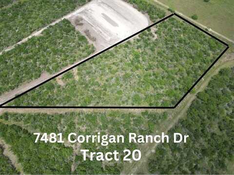 7481 Corrigan Ranch Drive- Tract 20, Skidmore, TX 78389