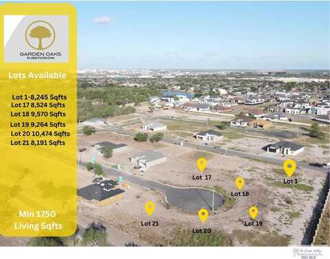 LOT #20 TULIP CT, BROWNSVILLE, TX 78526