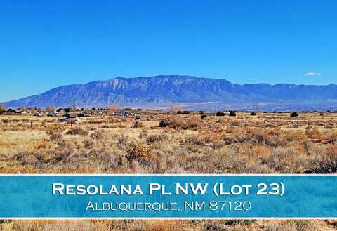 Resolana (Lot 23) Place NW, Albuquerque, NM 87120