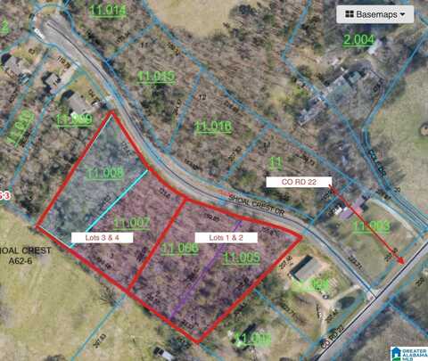 00 SHOAL CREST DRIVE, ASHVILLE, AL 35953