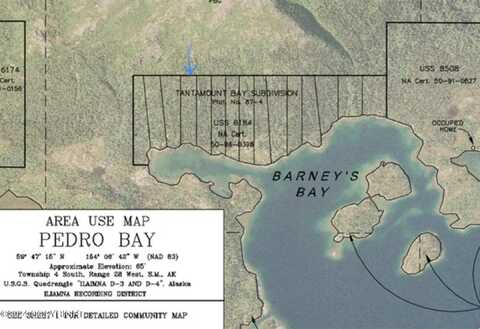 L4 Tantamount Bay, Pedro Bay, AK 99647
