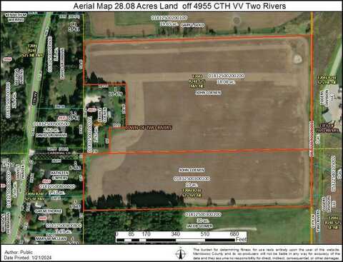 4955 County Road VV -, Two Rivers, WI 54241