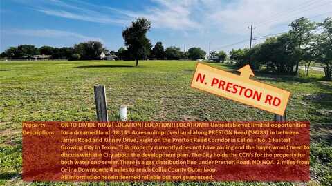 999 N Preston Road, Celina, TX 75009
