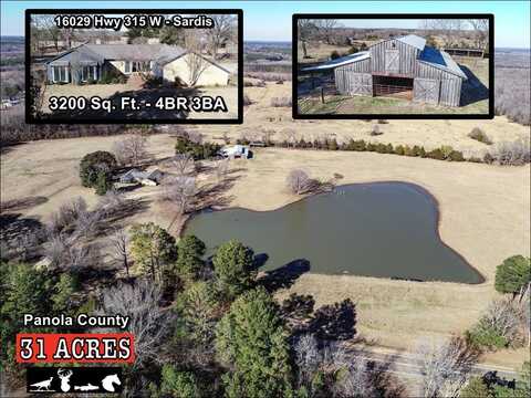 16029 Hwy 315 West, Sardis, MS 38666