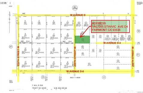 0 Vac/205 Stw/Vic Avenue D4, Fremont, CA 93536