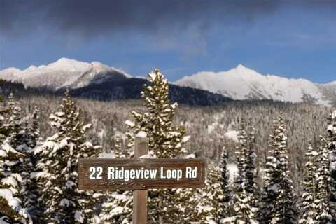 22 Ridgeview Loop, Big Sky, MT 59716