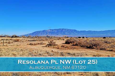 Resolana (Lot 25) Place NW, Albuquerque, NM 87120