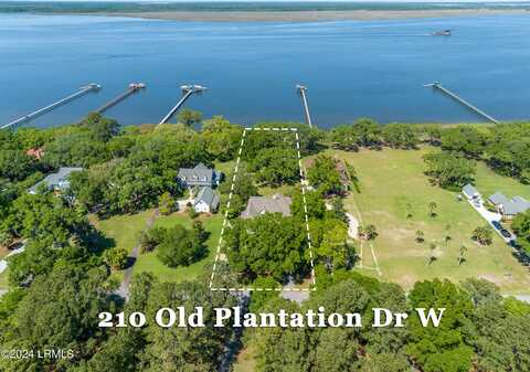 210 Old Plantation Drive W, Beaufort, SC 29907