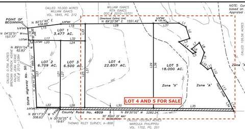 42 Acres County Rd 4809, Ladonia, TX 75449