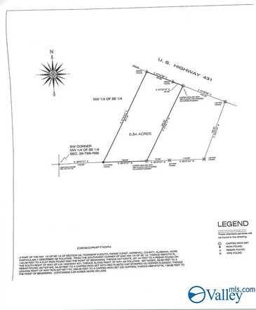 .84 Acres A US Highway 431, Guntersville, AL 35976