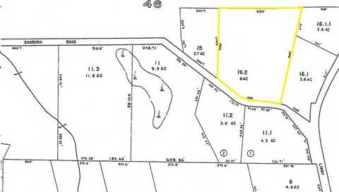 Map 49-Lot 16.2 Sanborn Road, Newfield, ME 04095