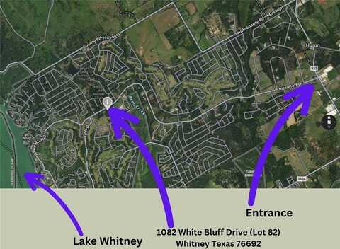 1082 White Bluff Drive, Whitney, TX 76692