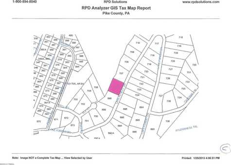 Lot 706 LAKE FOREST Drive, Dingmans Ferry, PA 18328