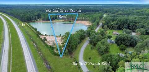 965 Old Olive Branch (Lot B) Road, Ellabell, GA 31308