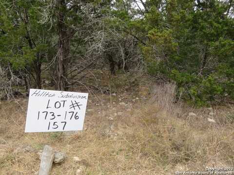 Lot 173-176 & HILLTOP LOOP, Lakehills, TX 78063