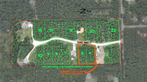 0.87 Acres Sandy Pines, Redgranite, WI 54970