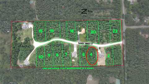 Lot 4&5 Sandy Pines Court, Redgranite, WI 54970