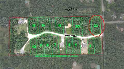 Lot 22 Sandy Pines Court, Redgranite, WI 54970