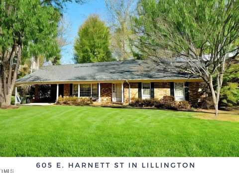 605 E Harnett Street, Lillington, NC 27546