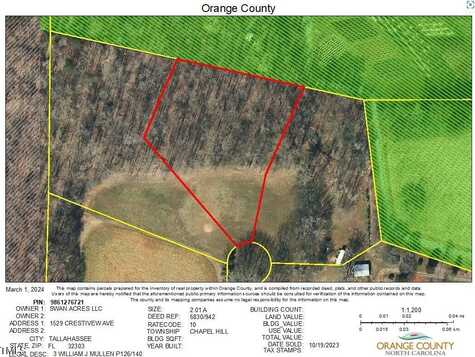 923 Arthur Minnis Road Lot 3, Hillsborough, NC 27278