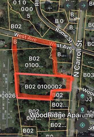 6.41 Ac n Carroll St & West Ave, Bowdon, GA 30108