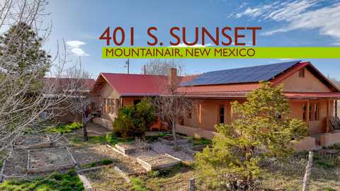 401 S Sunset Avenue, Mountainair, NM 87036