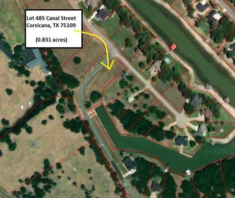 Lot 485 Canal Street, Corsicana, TX 75109