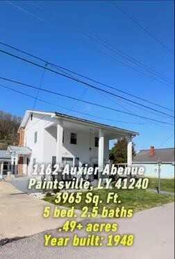1162 Auxier Street, Paintsville, KY 41240