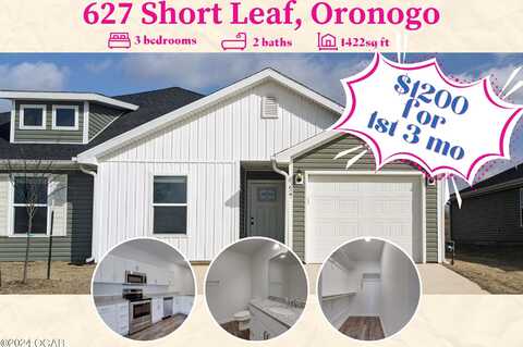 627 Short Leaf, Oronogo, MO 64855