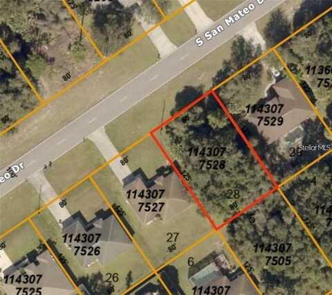 S SAN MATEO DRIVE, NORTH PORT, FL 34288