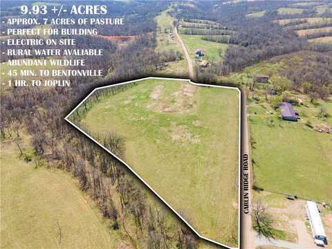 000 Tract 3 of Carlin Ridge RD, Rocky Comfort, MO 64861