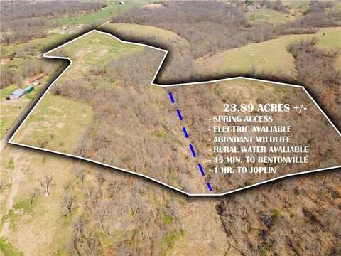 Tract 2 and 3 of Carlin Ridge RD, Rocky Comfort, MO 64861