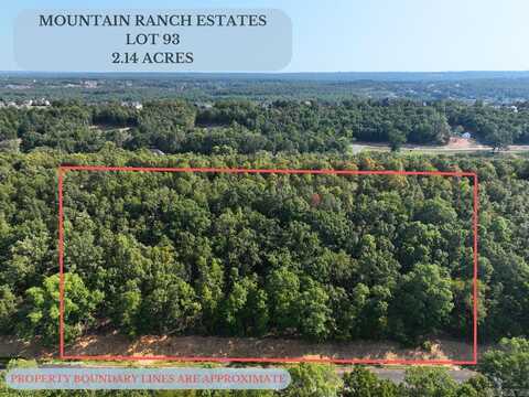 lot 93 Mountain Ranch Estates, Cabot, AR 72023