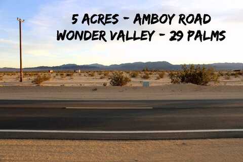 0 Amboy Road, 29 Palms, CA 92277