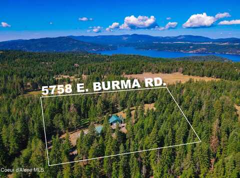 5758 E BURMA RD, Harrison, ID 83833