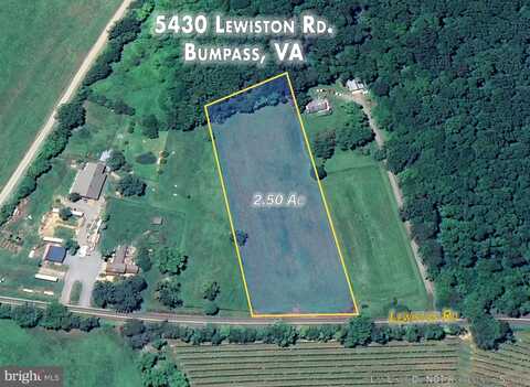 5430 LEWISTON RD, BUMPASS, VA 23024