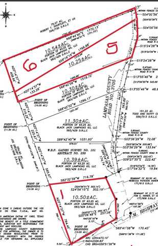 143 CR 3705 LOT 1 Road, Lampasas, TX 76550