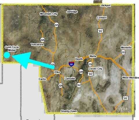 TWP 37N RGE 44E Road, Midas, NV 89801